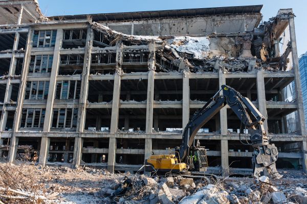 Commercial Building Demolition in Bolingbrook