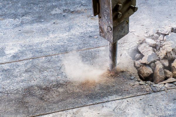 Concrete Patio Removal in Bolingbrook